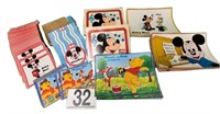 Vintage Mickey and Pals Stickers