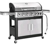 PHI VILLA 6-Burner Propane Gas Grill