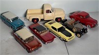 7x Large Scale Toy Cars
