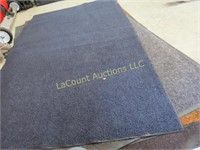 2 rubber backed matts  rug ap 42 x 67