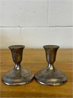 Vintage Pair of W.M. Rogers Candle Holders