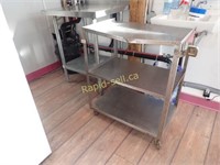 Stainless Steel Counter and Cart