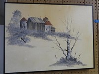 Painting signed Jim Patterson - 24" x 18"