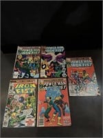 Lot of PowerMan & Iron Fist Comic Books
