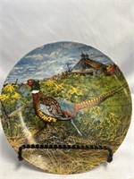 Vintage 1986 "The Pheasant" porcelain plate 8.5