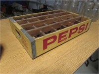 wood pepsi bottle crate