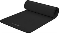 (N) Retrospec Solana Yoga Mat 1/2" Thick w/Nylon