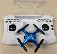 Mini-Drone rechargeable usb Bleu Neuf
