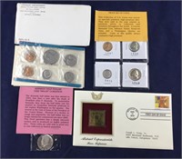 US Treasury 1971 Mint Set, Kennedy Proof Half