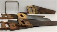 Vintage saws and hack saw