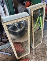 Vintage Mirrored Cabinets