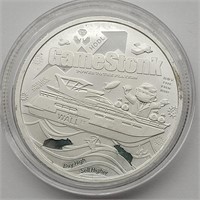 GAMESTONK 1 OZ FINE SILVER ROUND