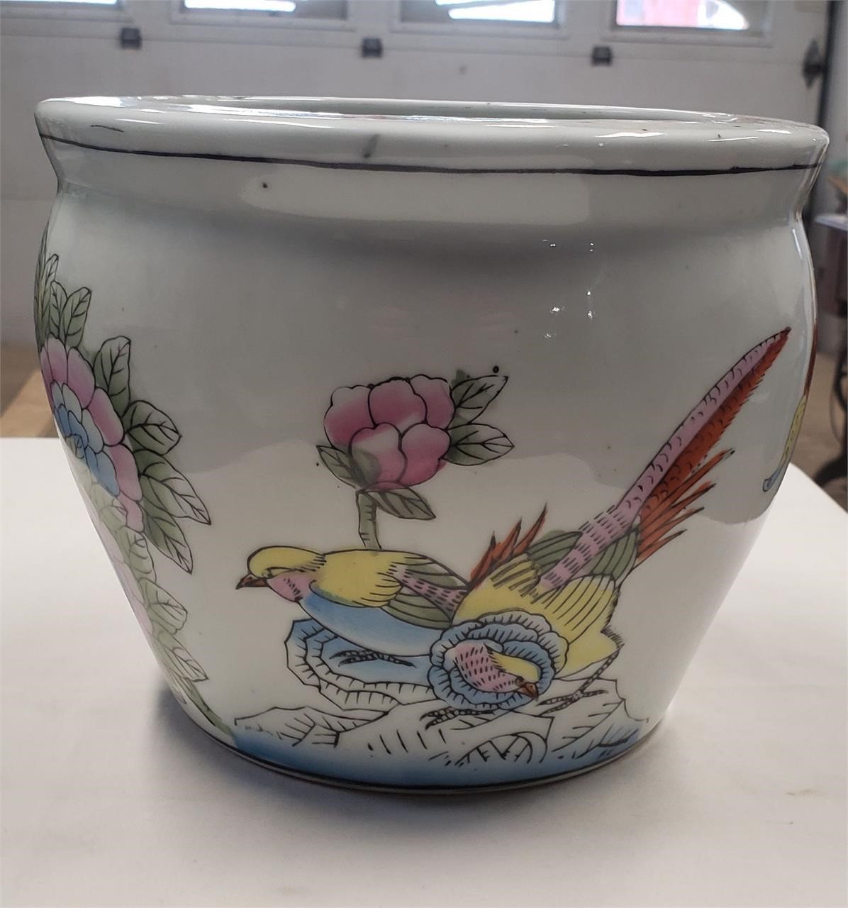 Asian Inspired Flower Pot