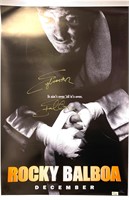 Autograph Rocky Balboa Poster