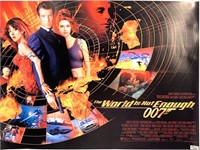 Autograph 007 The World Is Not Enough Poster