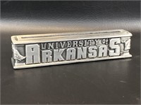 UofA University of AR Arthur Court Desk Plaque /