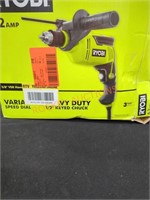 Ryobi corded, 5/8" VSR hammer drill