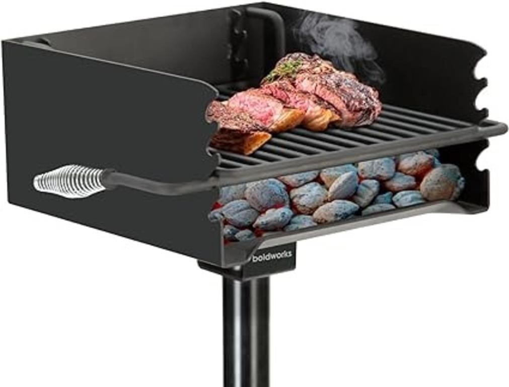 Park Grill Heavy Duty Charcoal Grill 16 X 16 Inch