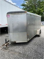 2009 FOREST RIVER 6 X 12 ENCLOSED TRAILER