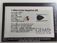 1.40ct Umba Sapphire (N)