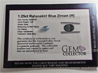 1.25ct Ratanakiri Blue Ziron (H)