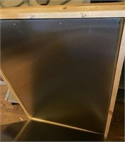 2 Stainless steel sheet new in box 2xbid