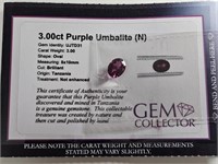 3.00ct Purple Umbalite (N)