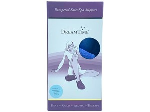 NEW!! PAMPERED SOLES AROMA THERAPY SPA SLIPPERS