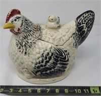 Vintage Hen & Chick Cookie Jar