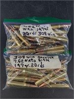 2 Bags of 7.62 X51 NATO  cartridges NO SHIPPING