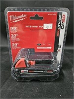 Milwaukee Red Lithium battery for M18 Tools
