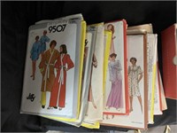 VINTAGE PATTERNS & SEWING ATTACHMENTS