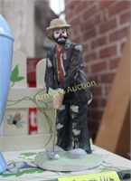 EMMETT KELLY JR CERAMIC FIGURINE