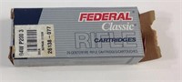 Federal classic 20 rounds 30 carbine ammunition