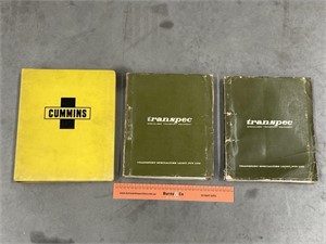 3 x Transport Equipment Books Inc. CUMMINS