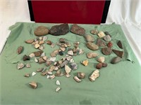 PCS. OF NATIVE AMERICAN TOOLS FROM ARCHELOGY