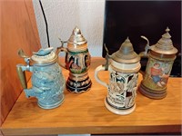 Large Steins Lot