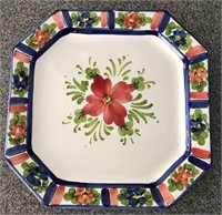 Set 5 Vintage Italian Pottery Plates