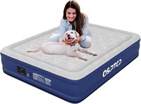 Queen Size Air Mattress, Inflatable Airbed with