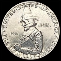 1921 Pilgrim Half Dollar HIGH GRADE