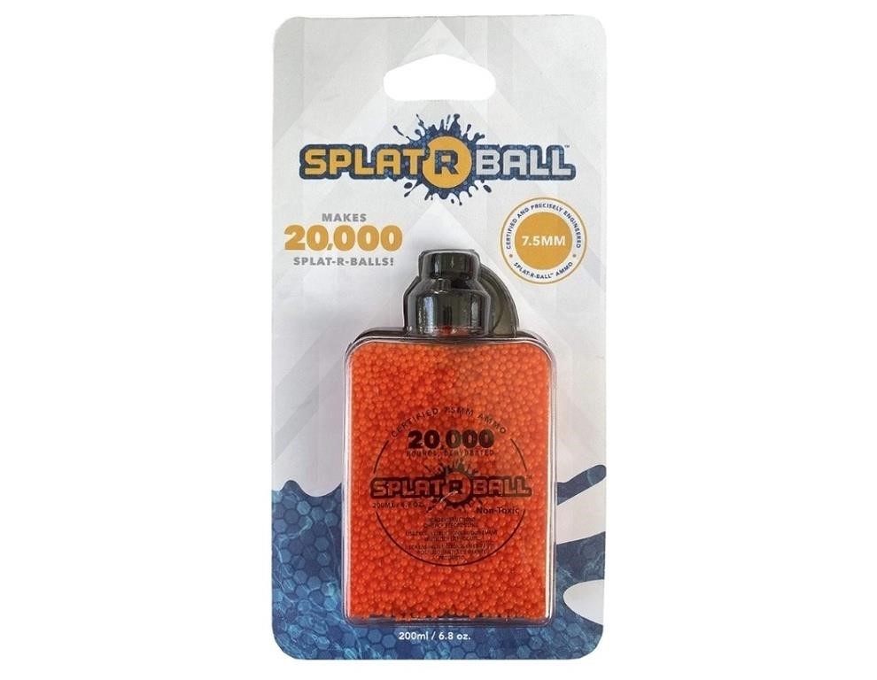 (Package may vary) SplatRball 20K Orange Ammo.