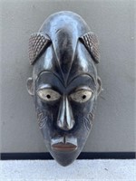 African Wood Carved Tribal Mask