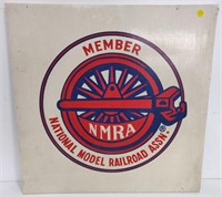 Member National Model Railroad Assn. Sign