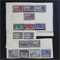 Falkland Islands Stamps 1935//1949 Mint NH, total