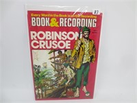 1979 Peter Pan record 45rpm, Robison Crusoe book