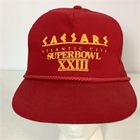 CAESAR'S ATLANTIC CITY SUPERBOWL XXIII CAP/HAT