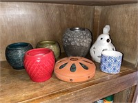 Collection of Assorted Ceramic Votives - 7