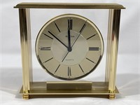 Vintage Bulova Mantle Clock 7.5in T x 8in W x