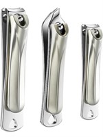 LLANO 3PCS NAIL CLIPPERS SET, PROFESSIONAL NAIL