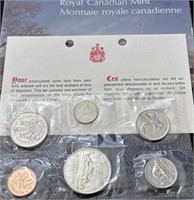 1976 Canada RCM Coins Set